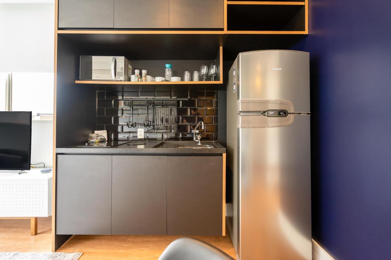 Apartmán Ap Com Academia, Piscina E Sauna No Predio, Proximo A Faria Lima - Vila Olimpia São Paulo Exteriér fotografie