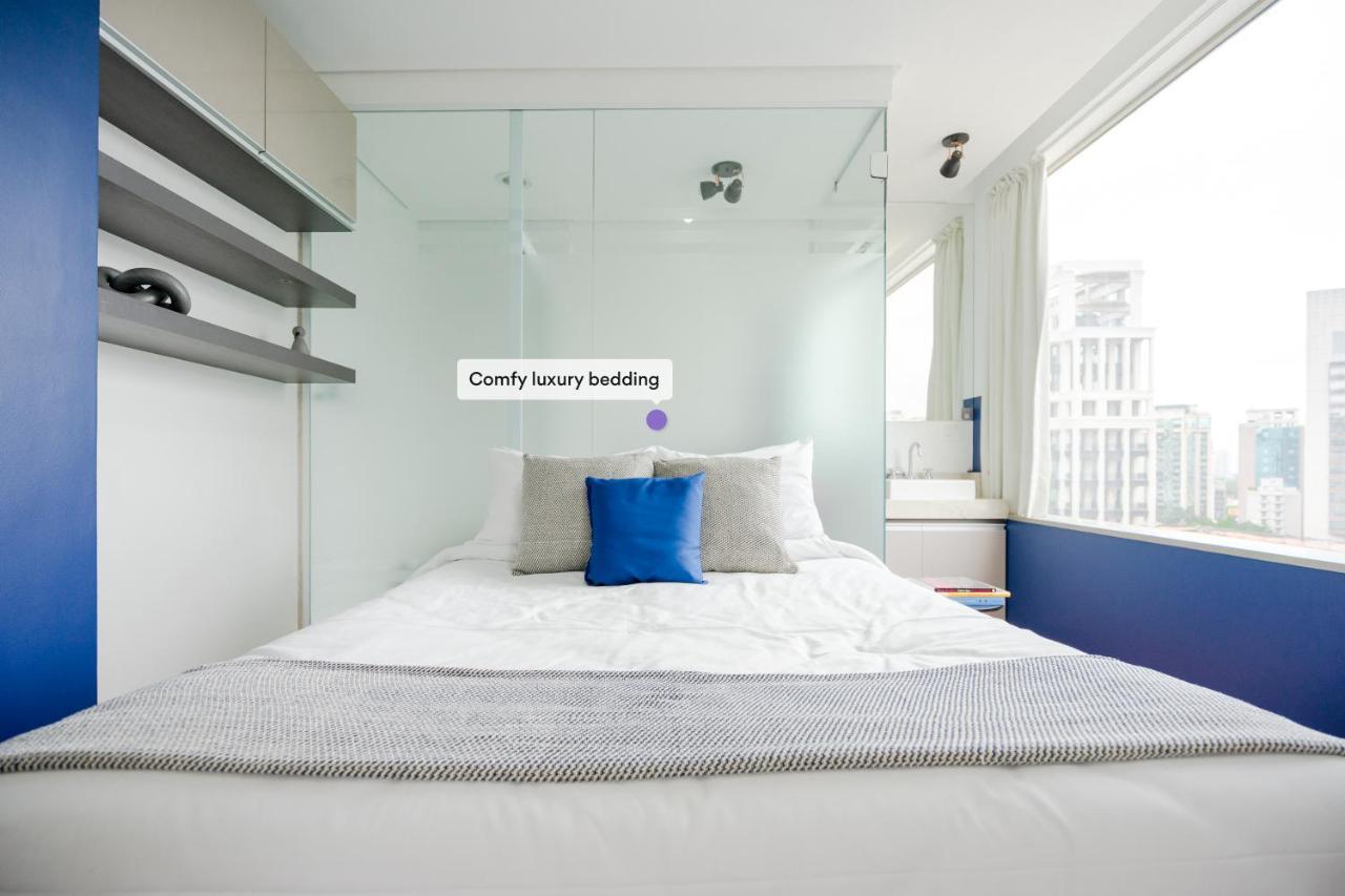 Apartmán Ap Com Academia, Piscina E Sauna No Predio, Proximo A Faria Lima - Vila Olimpia São Paulo Exteriér fotografie
