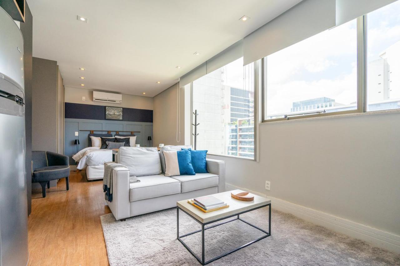 Apartmán Ap Com Academia, Piscina E Sauna No Predio, Proximo A Faria Lima - Vila Olimpia São Paulo Exteriér fotografie