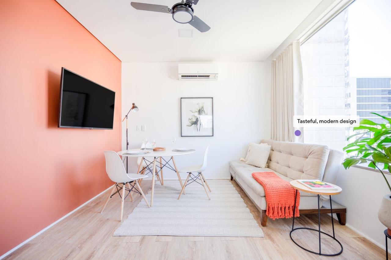 Apartmán Ap Com Academia, Piscina E Sauna No Predio, Proximo A Faria Lima - Vila Olimpia São Paulo Exteriér fotografie