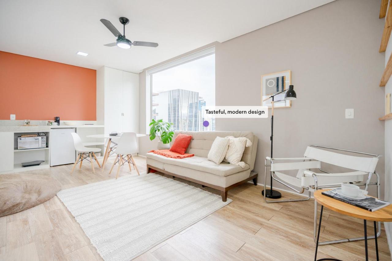 Apartmán Ap Com Academia, Piscina E Sauna No Predio, Proximo A Faria Lima - Vila Olimpia São Paulo Exteriér fotografie
