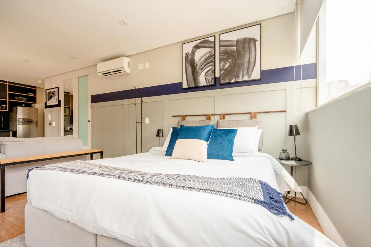 Apartmán Ap Com Academia, Piscina E Sauna No Predio, Proximo A Faria Lima - Vila Olimpia São Paulo Exteriér fotografie